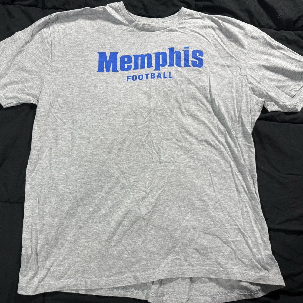 Memphis Football Gray T-Shirt